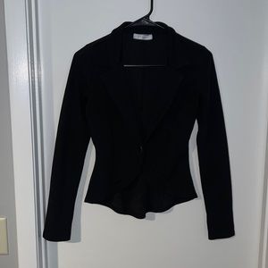 Black fitted blazer US size small